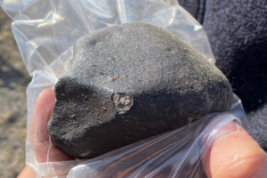 Image of the Tekapo meteorite,
